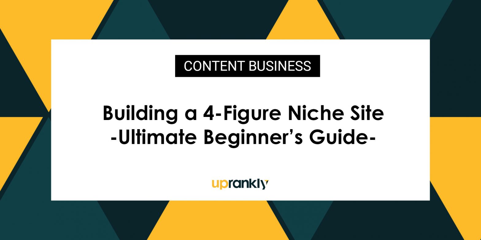 building a 4 figure niche site